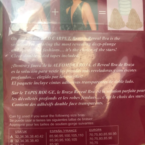 NIB REVEAL BRA NIPPLE COVERS - Picture 2 of 2